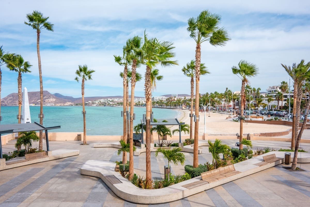 Malecon In La Paz, Mexico